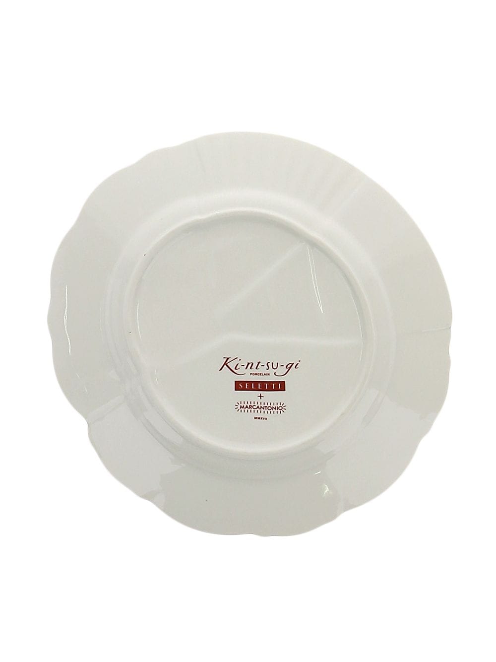 PIATTO DA FRUTTA IN PORCELLANA ø Cm.21 h.2,8 "KINTSUGI-n`2"