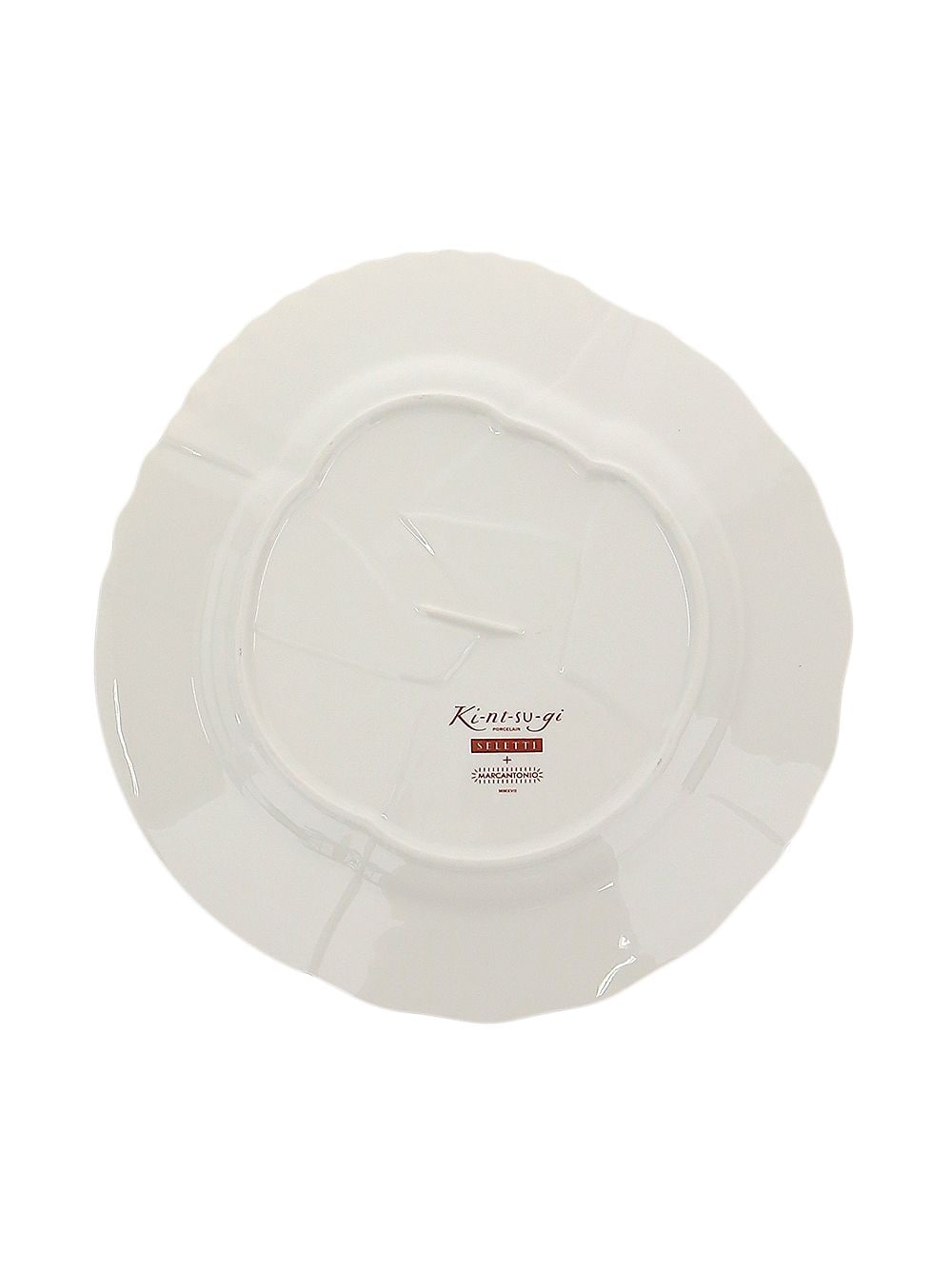 PIATTO PIANO IN PORCELLANA ø Cm.27,5 h.3 "KINTSUGI-n`3"