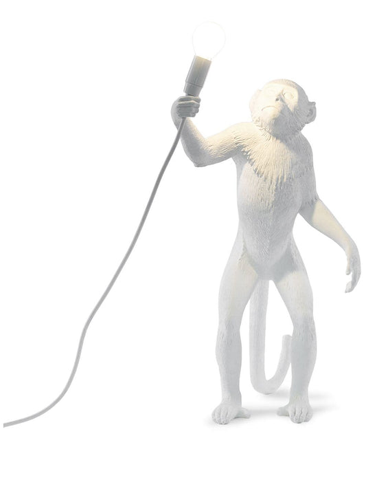 LAMPADA IN RESINA "MONKEY LAMP" Cm.46x27,5 h.54 - IN PIEDI