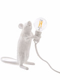 LAMPADA IN RESINA "MOUSE LAMP-STEP"  -IN PIEDI USB