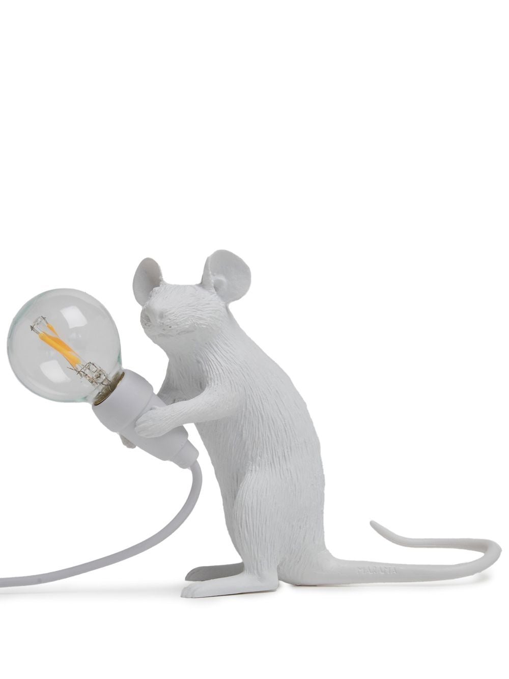 LAMPADA IN RESINA "MOUSE LAMP-MAC" - TOPO SEDUTO USB