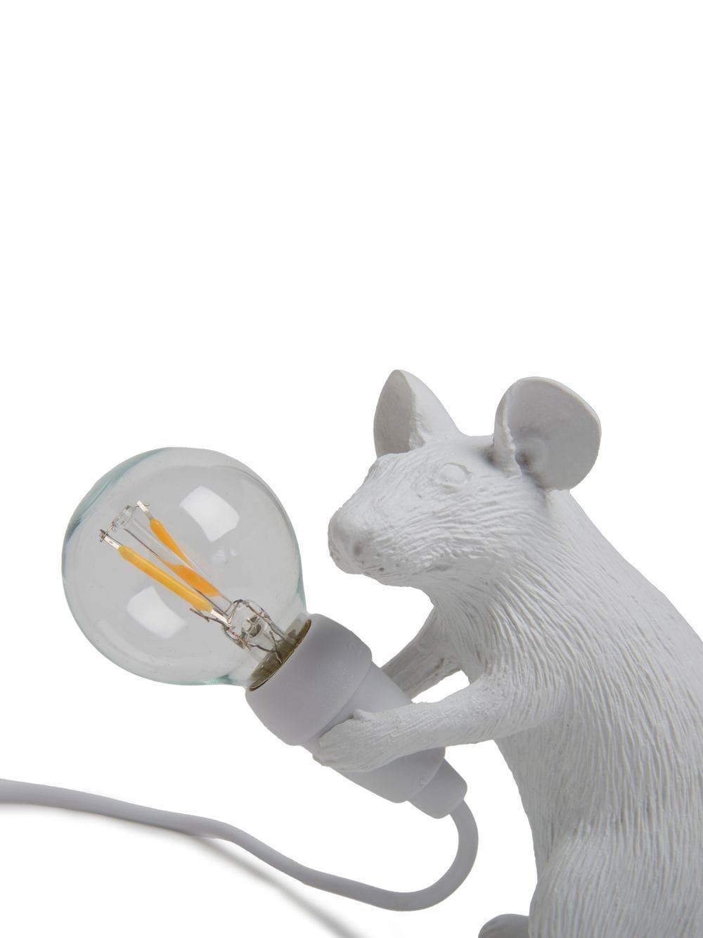 LAMPADA IN RESINA "MOUSE LAMP-MAC" - TOPO SEDUTO USB