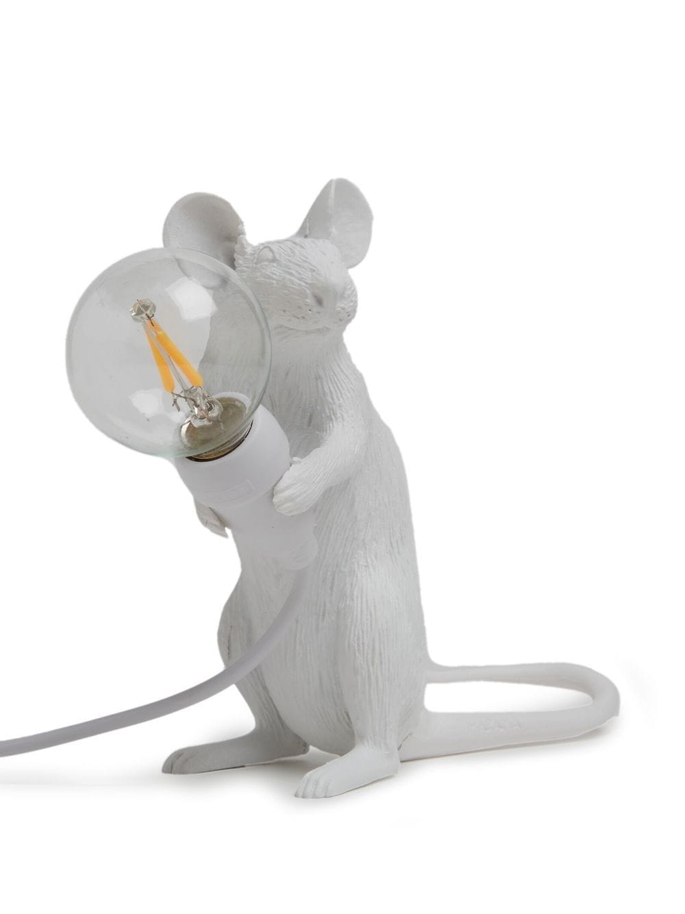 LAMPADA IN RESINA "MOUSE LAMP-MAC" - TOPO SEDUTO USB