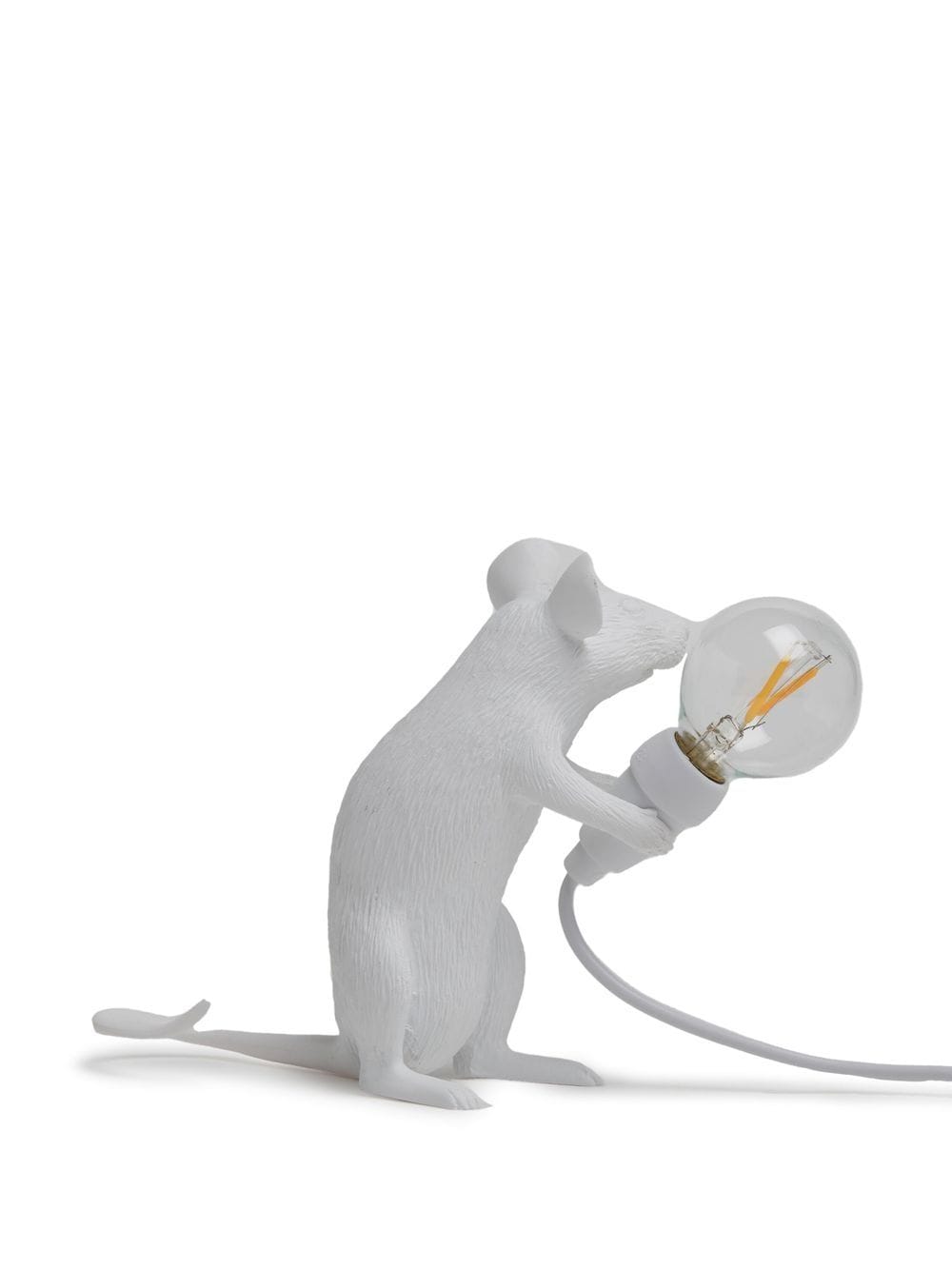 LAMPADA IN RESINA "MOUSE LAMP-MAC" - TOPO SEDUTO USB