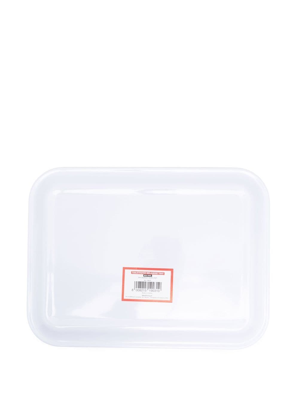 VASSOIO IN MELAMINA "TOILETPAPER" Cm.32x43,5 - SEA GIRL