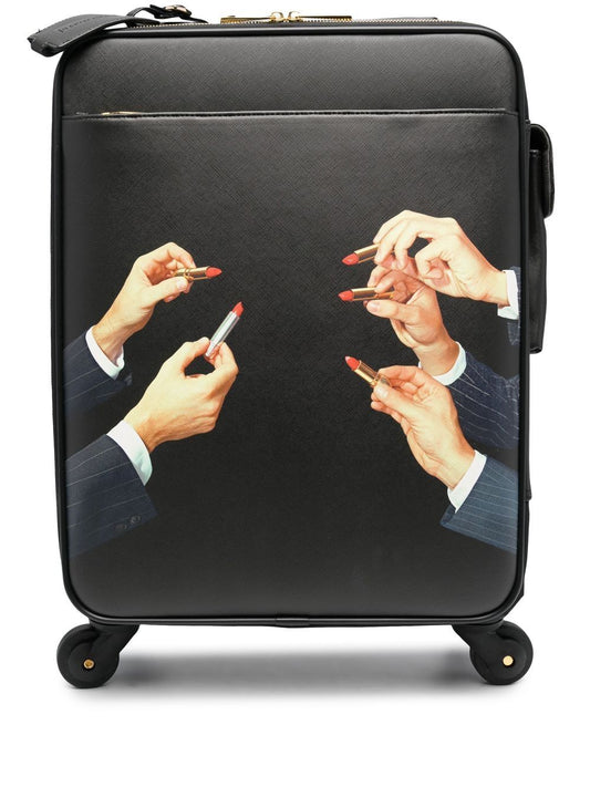 TROLLEY BAG IN SIMILPELLE