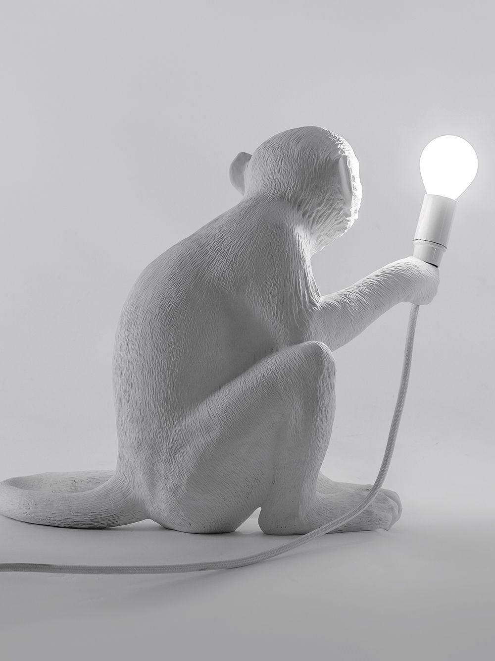 MONKEY LAMP SITTING