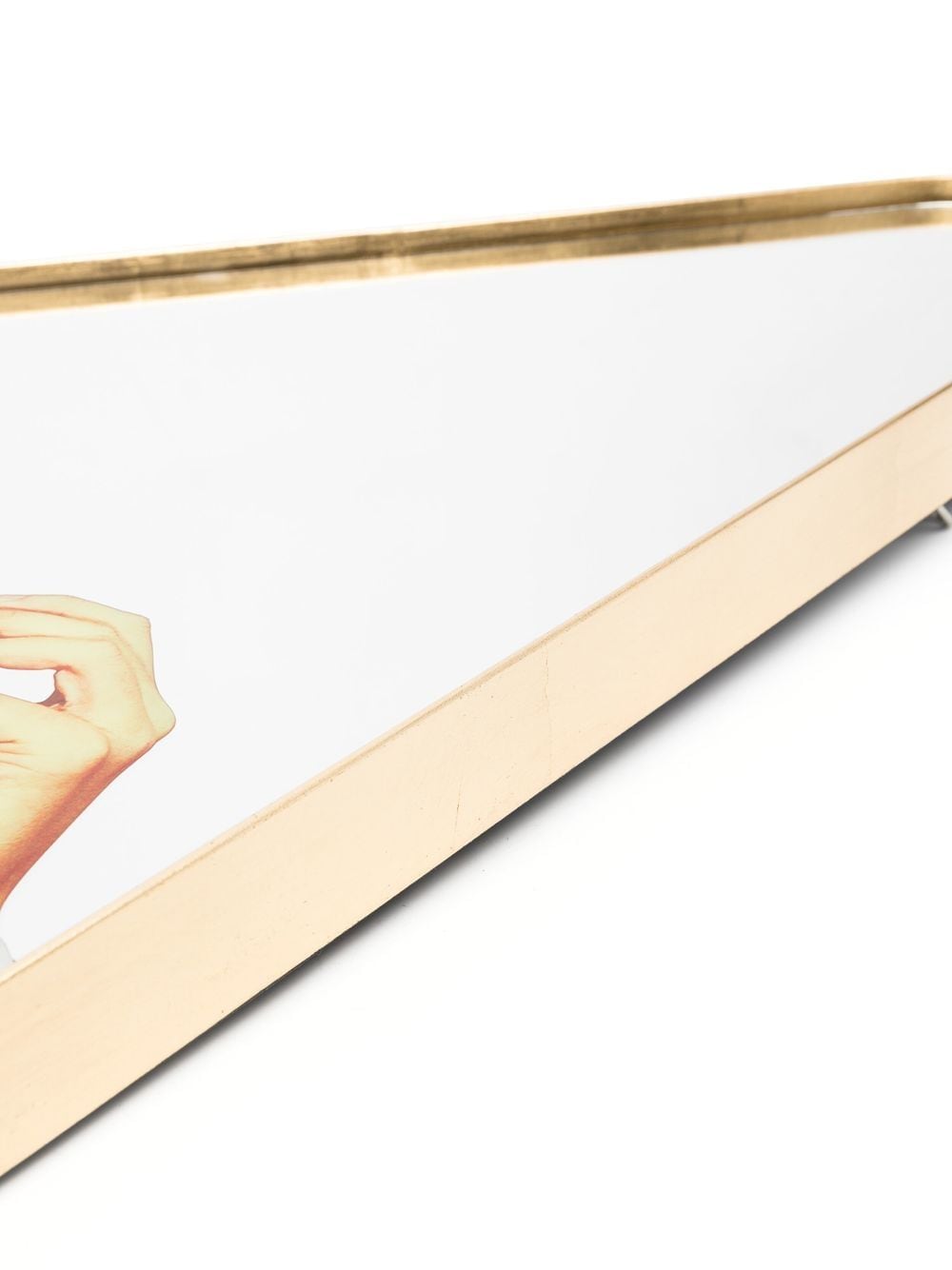 SPECCHIO SAGOMATO "TOILETPAPER-LIPSTICKS" Cm.45 h.80,5