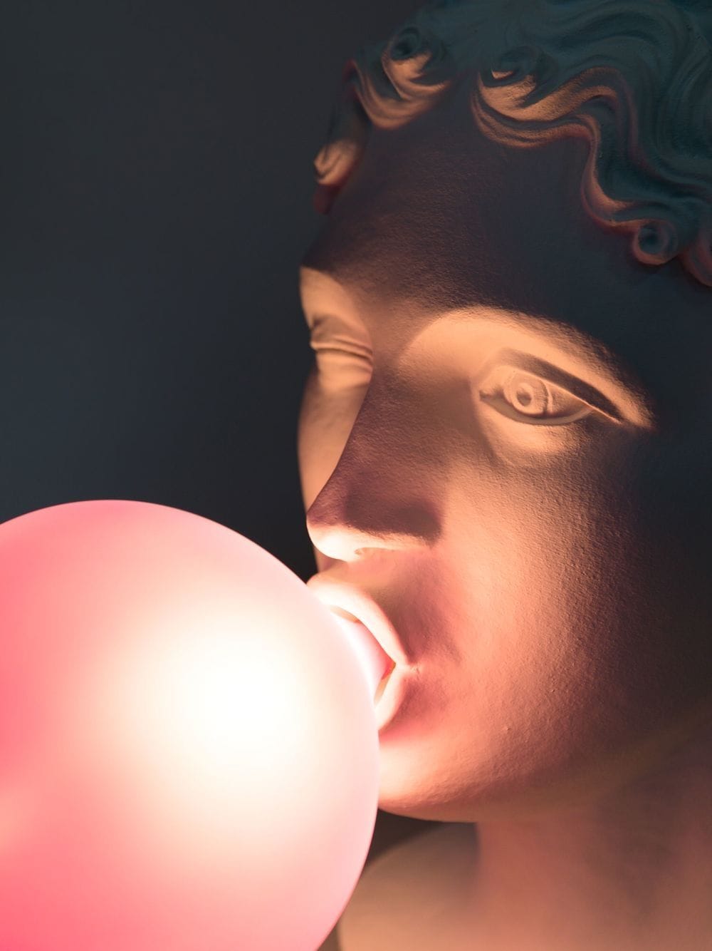 LAMPADA IN RESINA "GRACE" Cm.21x32 h.36