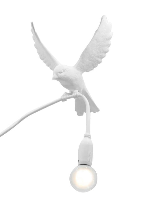 LAMPADA USB IN RESINA CON MORSETTO "SPARROW-LANDING" CON TRASFORMATORE