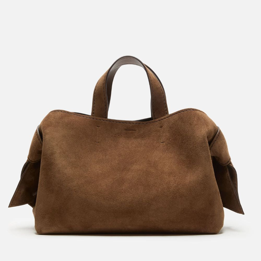 Borsa in scamosciato marrone