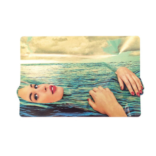 TOVAGLIETTA IN PP+SUGHERO "TOILETPAPER" Cm.47,8x30-SEA GIRL