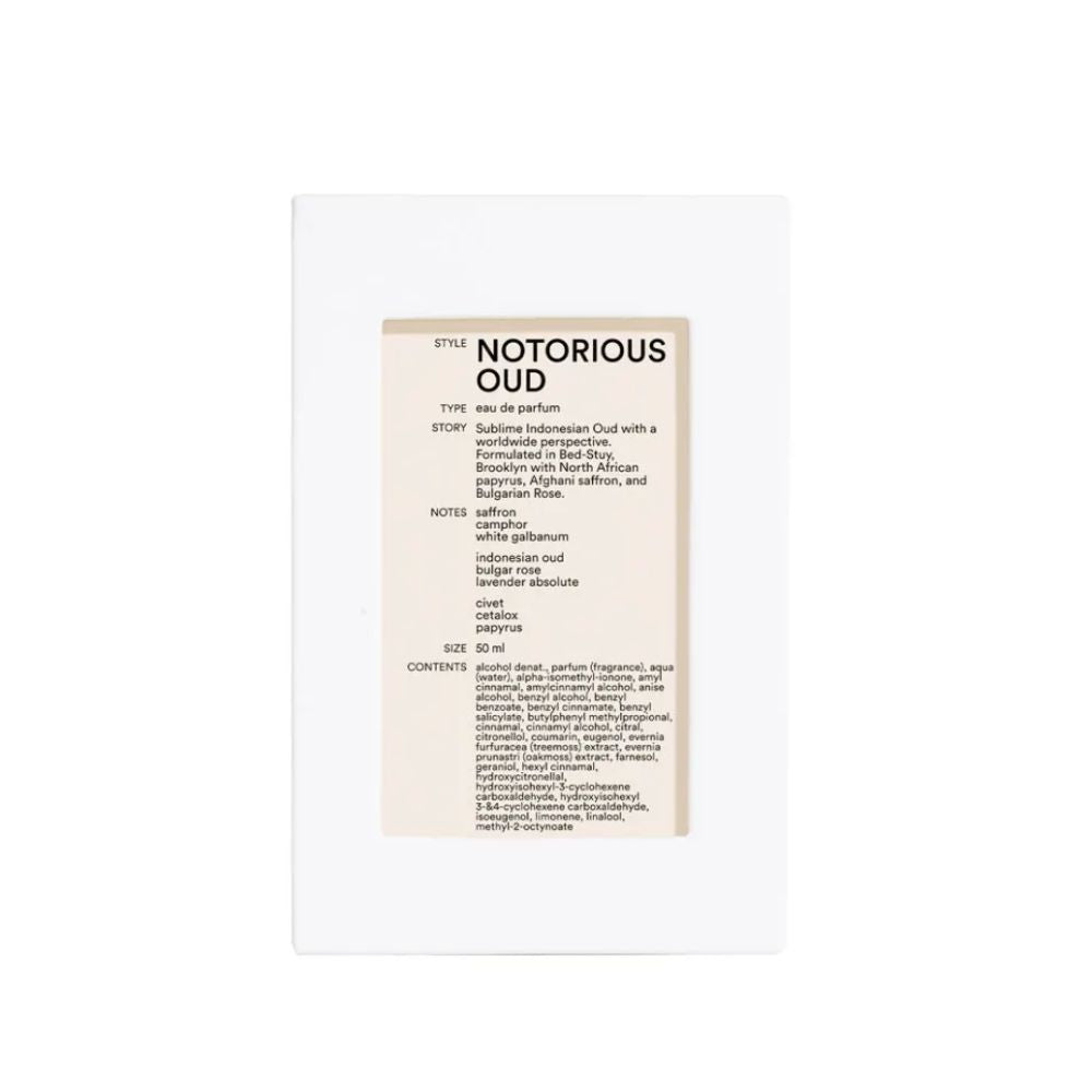 DSD Notorious Oud 50 ml