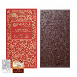 TAVOLETTA gr60 RASPBERRIES 70%