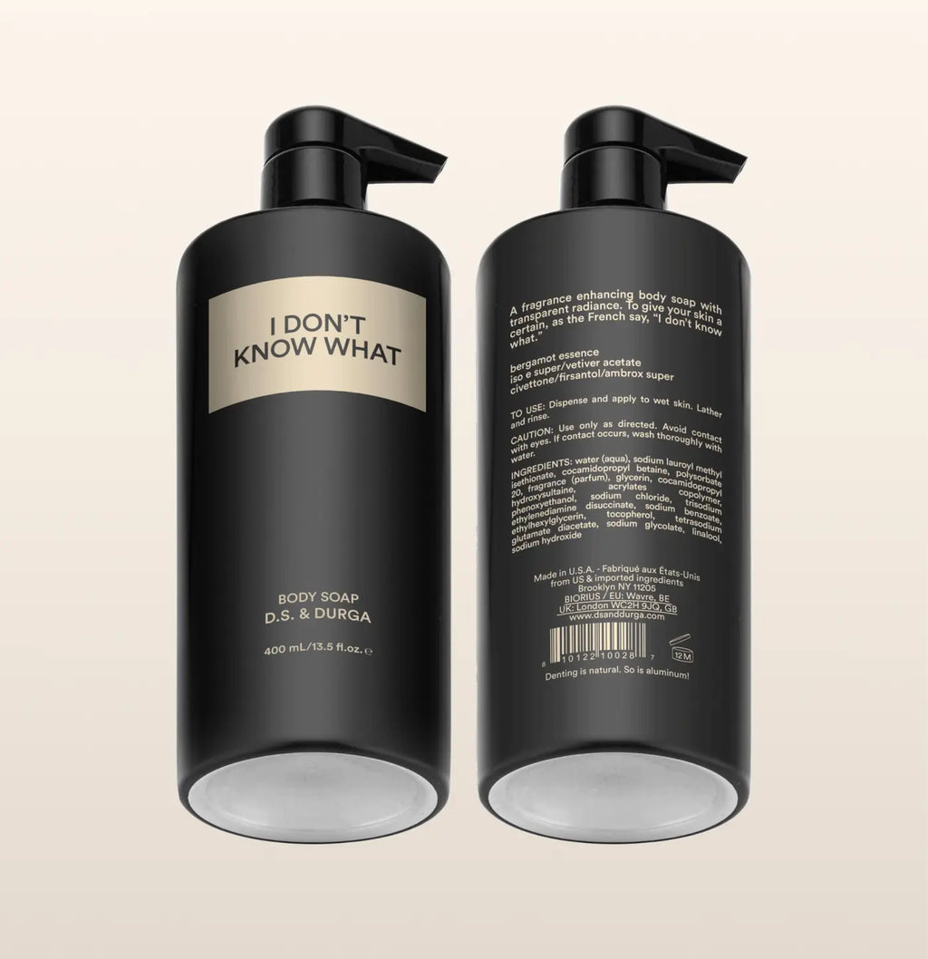 I DON`T KNOW WHAT BODY SOAP
