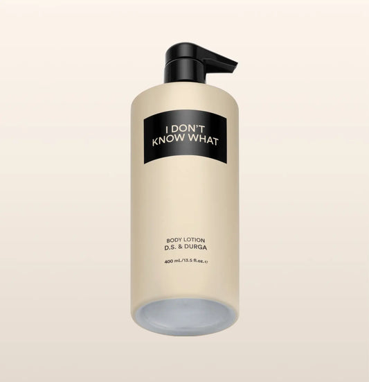 I DON’T KNOW WHAT BODY LOTION